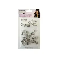 5207440010971BEAUTY SALON Διακοσμητικά Αξεσουάρ Μαλλιών Ασημί_beautyfree.gr