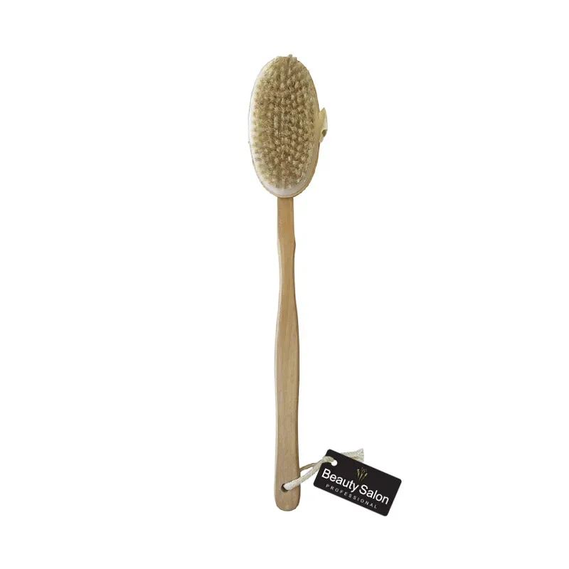 5207440013507BEAUTY SALON Ξύλινη Βούρτα Πλάτης Μασάζ με Λαβή_beautyfree.gr