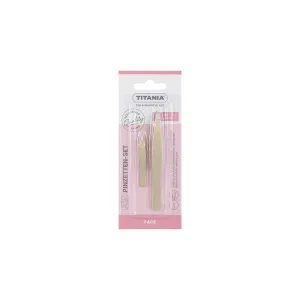 4008576395670TITANIA Τριχολαβιδα Σετ-2 9.5cm & 5cm 1072/Go B_beautyfree.gr