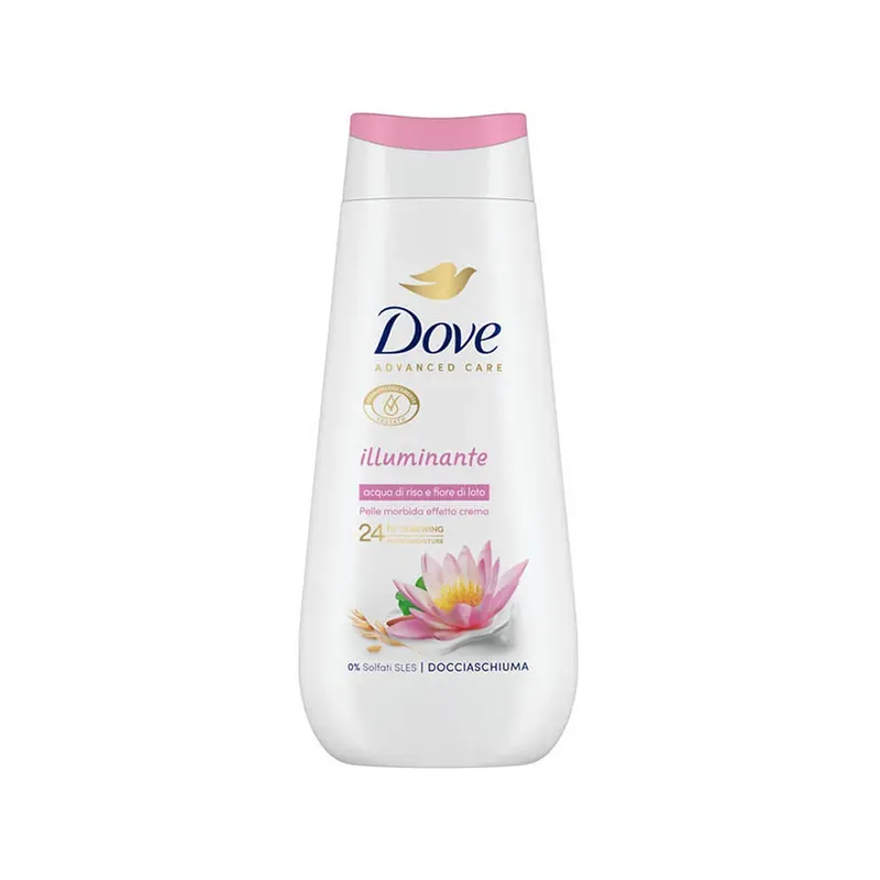 8720181479762DOVE Shower Gel Illuminating Lotus Flower 225ml_beautyfree.gr