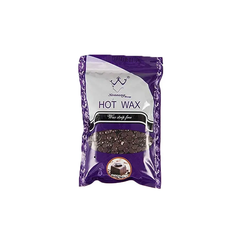 6934851300214KONSUNG PELLET HOT WAX Κερί σε Κόκκους σε Σακουλάκι Chocolate 100gr_beautyfree.gr