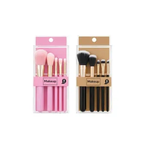 5613244100358MAKEUP Brushes Σετ Πινέλα Μακιγιάζ 5 Τεμαχίων_beautyfree.gr