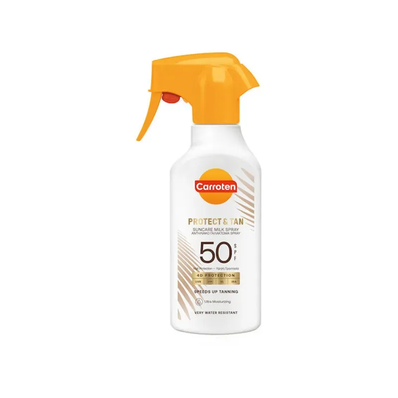 5201314192008CARROTEN Αντηλιακό Γαλάκτωμα Σπρέι Protect & Tan SPF50 270ml_beautyfree.gr