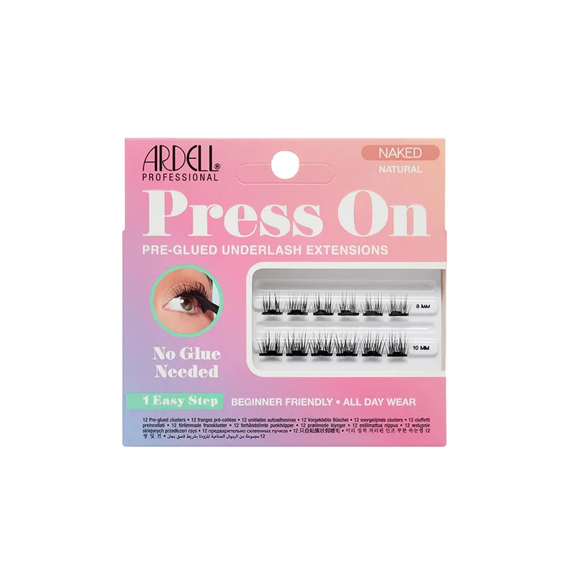 ARDELL Press On Eyelashes Naked Natural 12τμχ