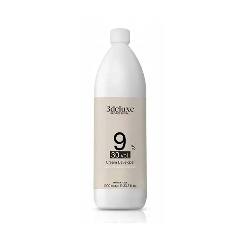 80220331111113DELUXE Creme Developer 30 Volume 9% 1000ml New_beautyfree.gr