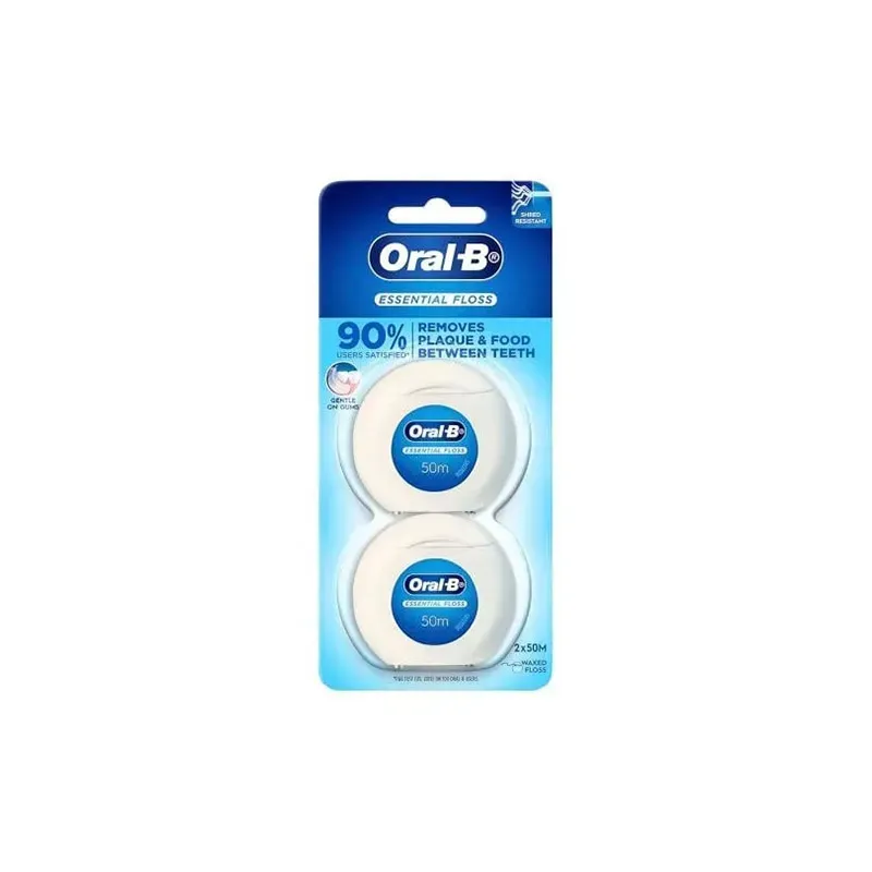 8700216222877ORAL B Οδοντικό Νήμα Essential Floss Mint 2x50m_beautyfree.gr