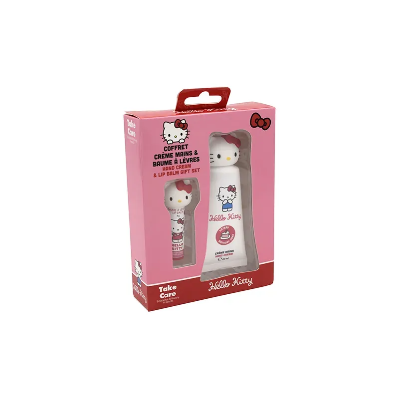 3661075401061HELLO KITTY Hand Cream Lip Balm Set_beautyfree.gr