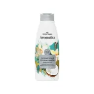 5201109006923PAPOUTSANIS Aromatics Bath Coconut Crush & Warm Vanilla 600ml_beautyfree.gr