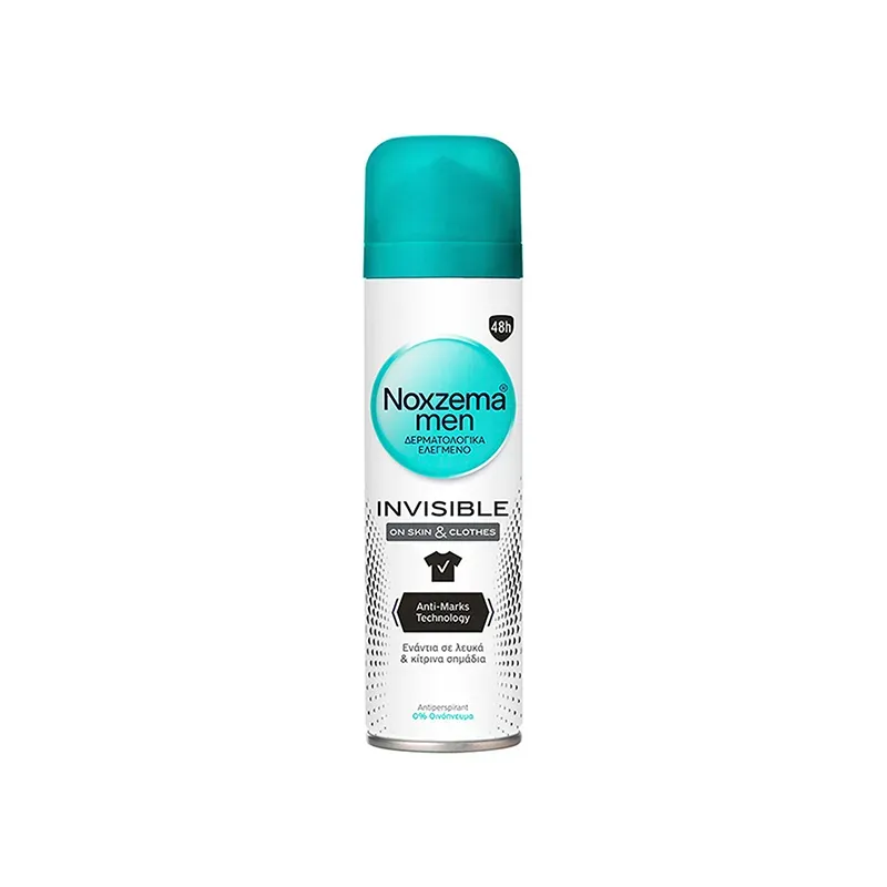 5201314196730NOXZEMA Men Deo Spray Invisible 150ml_beautyfree.gr 5201314196730NOXZEMA Men Deo Spray Invisible 150ml_beautyfree.gr