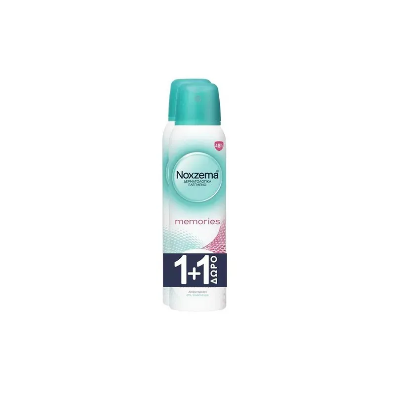 5201314136767NOXZEMA Spray Memories 150ml 1+1_beautyfree.gr 5201314136767NOXZEMA Spray Memories 150ml 1+1_beautyfree.gr