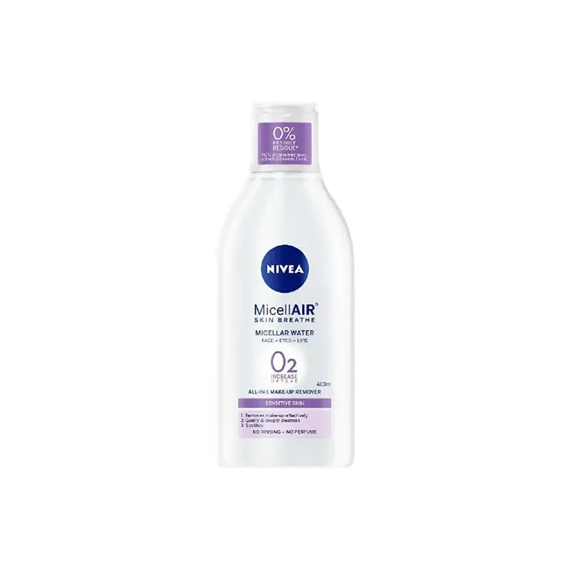 4005900342980NIVEA Micellar Νερό Καθαρισμού Sensitive 3σε1 400ml_beautyfree.gr 4005900342980NIVEA Micellar Νερό Καθαρισμού Sensitive 3σε1 400ml_beautyfree.gr