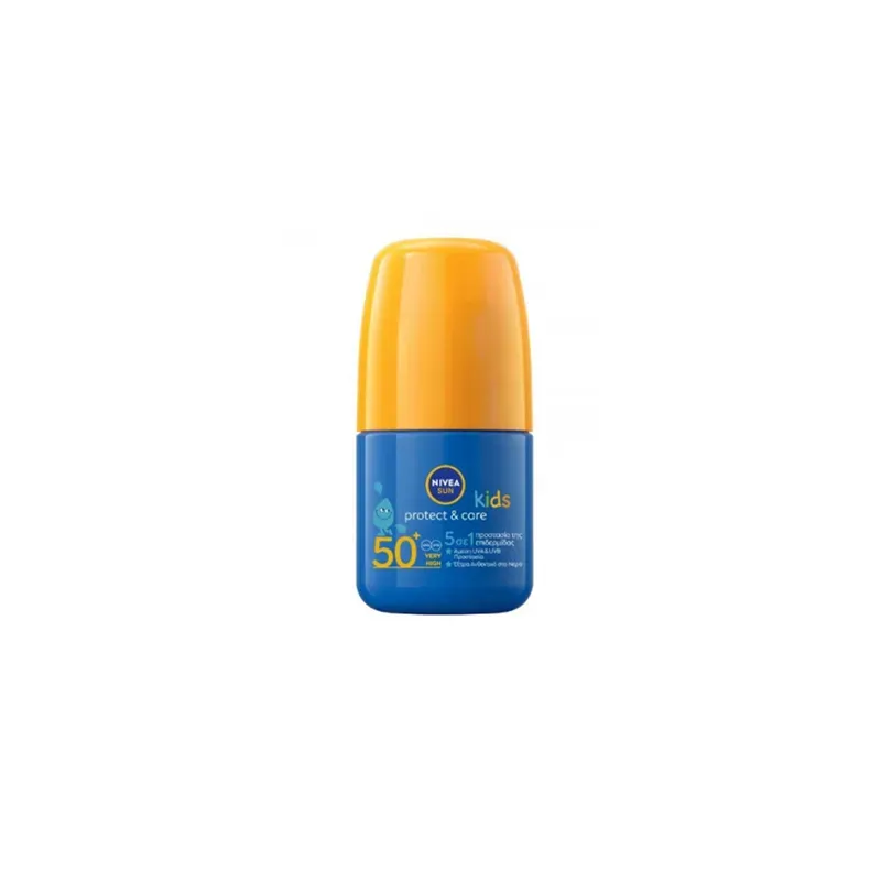 42397229NIVEA Sun Kids Protect & Care 5 in 1 Roll-On SPF50+ 50ml_beautyfree.gr