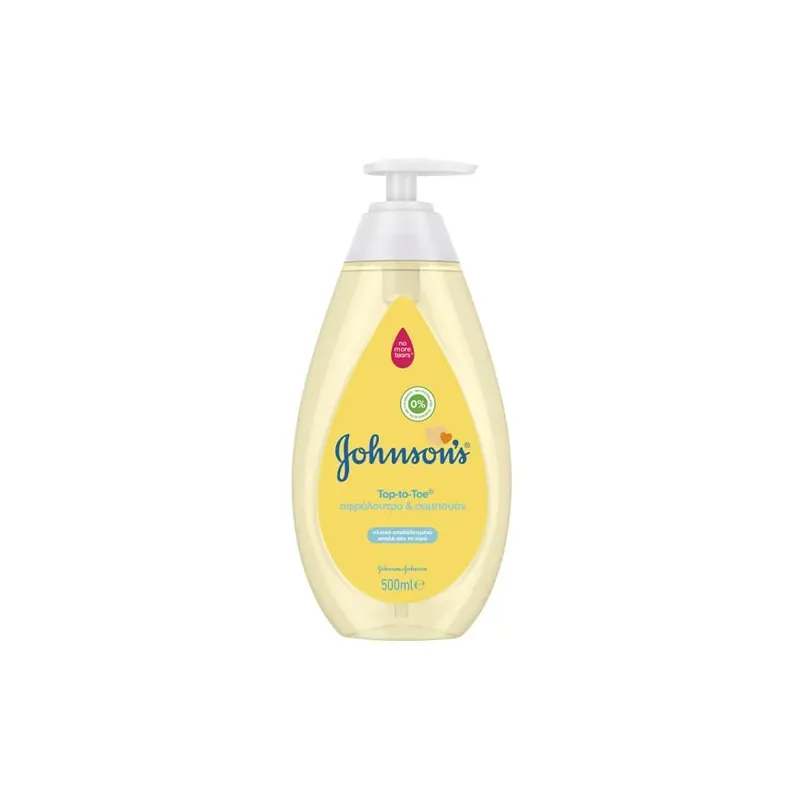 3574661530697JOHNSON'S Baby Top to Toe Wash 2σε1 Αφρόλουτρο & Σαμπουάν 500ml Αντλία_beautyfree.gr