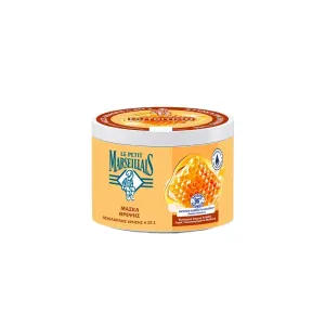3574661809779LE PETIT MARSEILLAIS Μάσκα Μαλλιών Nutrition με Γάλα Καριτέ & Μέλι 370ml_beautyfree.gr