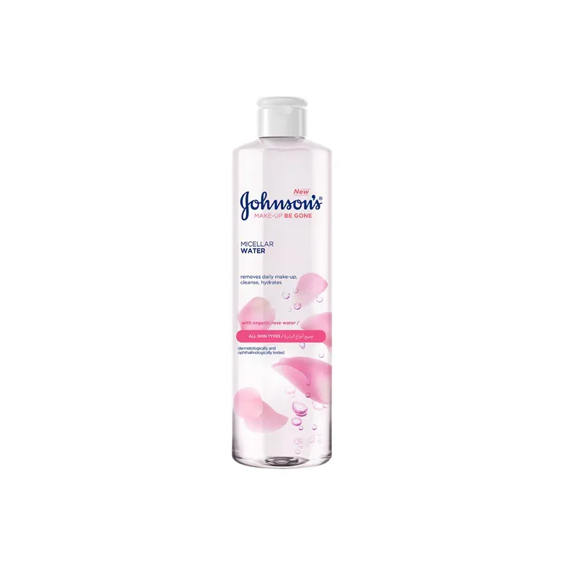 3574661788524JOHNSON'S Rose Micellar Water Νερό ΚαθαρισμoύΠροσώπου 400ml_beautyfree.gr