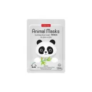 8809411189500PUREDERM Animal Mask Panda 21 ml_beautyfree.gr