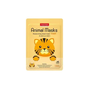 8809411189524PUREDERM Animal Mask Tiger 21 ml_beautyfree.gr