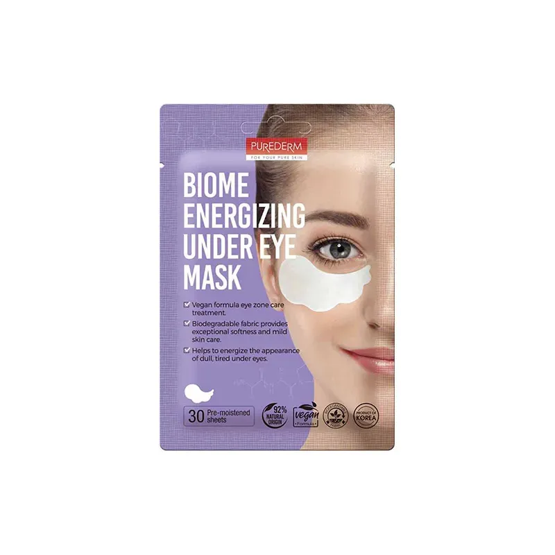 8809738321171PUREDERM Biome Energizing Under Eye Mask 30Pcs_beautyfree.gr
