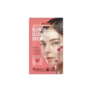 8809738325711PUREDERM Blemish Clear Heart Patches 12 Pcs_beautyfree.gr
