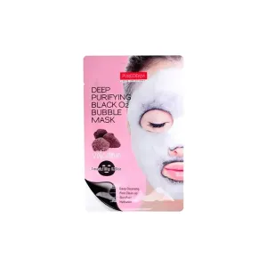 8809411188480PUREDERM Deep Purifying Black O2 Bubble Mask Volcanic 20gr_beautyfree.gr