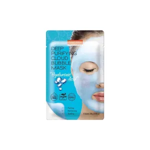 8809738320075PUREDERM Deep Purifying Cloud Bubble Mask Hyaluronic Acid 20gr_beautyfree.gr