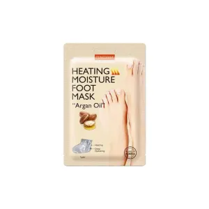 8809541197550PUREDERM Heating Moisture Foot Mask Argan Oil 2X17gr_beautyfree.gr