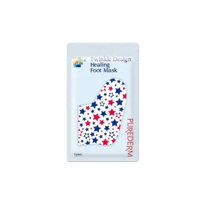 8809541190391PUREDERM Twinkle Healing Foot Mask 1 Pair_beautyfree.gr