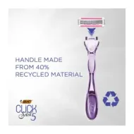 BIC Click 5 Soleil Women's Razor Ξυριστική Μηχανή και 2 Ανταλλακτικά