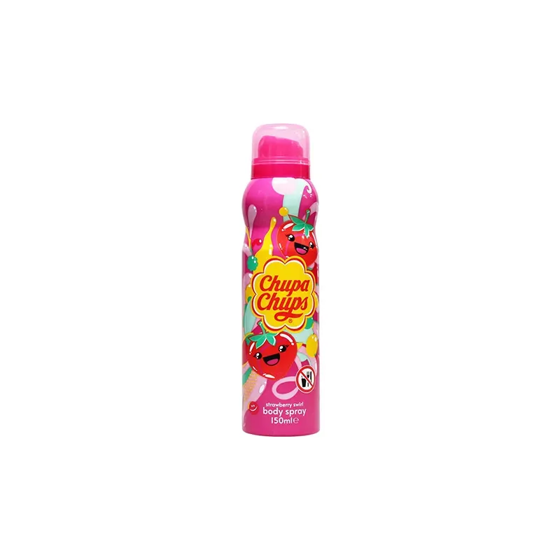 5013692279802CHUPA CHUPS Body Spray Strawberry 150ml_beautyfree.gr