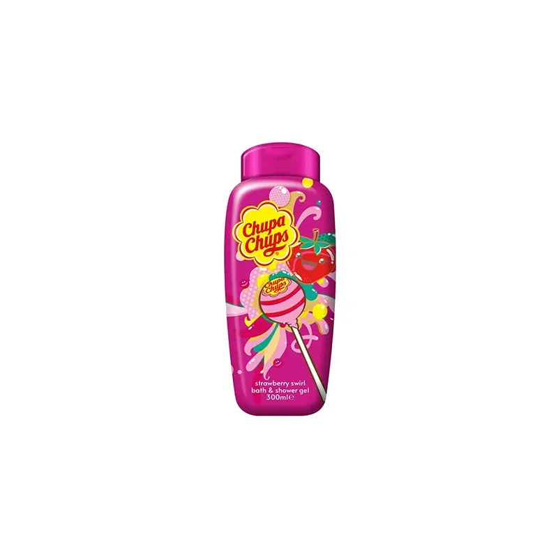 5013692273060CHUPA CHUPS Bath & Shower Gel STRAWBERRY SWIRL 300ml_beautyfree.gr