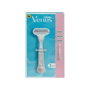 8700216090254GILLETTE Venus Smooth Start Γυναικεία Ξυριστική Μηχανή 3 Blades_beautyfree.gr
