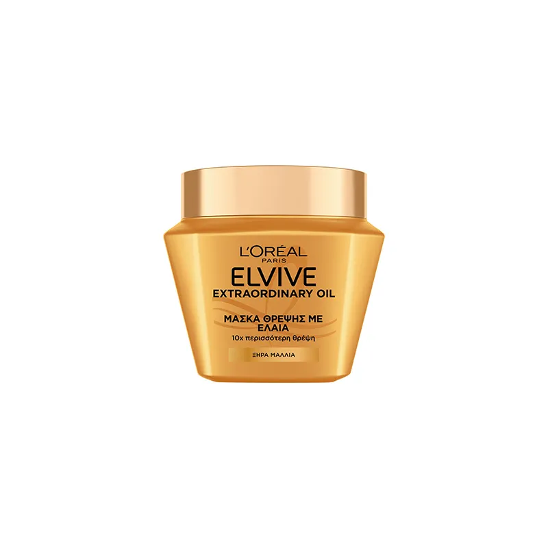 LOREAL ELVIVE Extraordinary Oil Μάσκα Θρέψης 300ml NEW