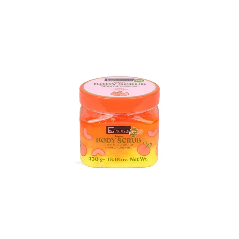 8435821402009IDC INSTITUTE Sugar Body Scrub Peach 430gr (99395)_beautyfree.gr