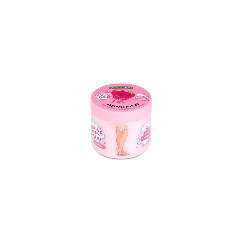 8436559717441THE FRUIT COMPANY 2-in-1 Foaming Body Scrub Strawberry 400gr (17441)_beautyfree.gr