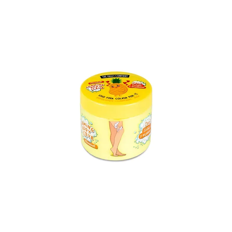 8436559717465THE FRUIT COMPANY 2-in-1 Foaming Body Scrub Pineapple 400gr (17465)_beautyfree.gr