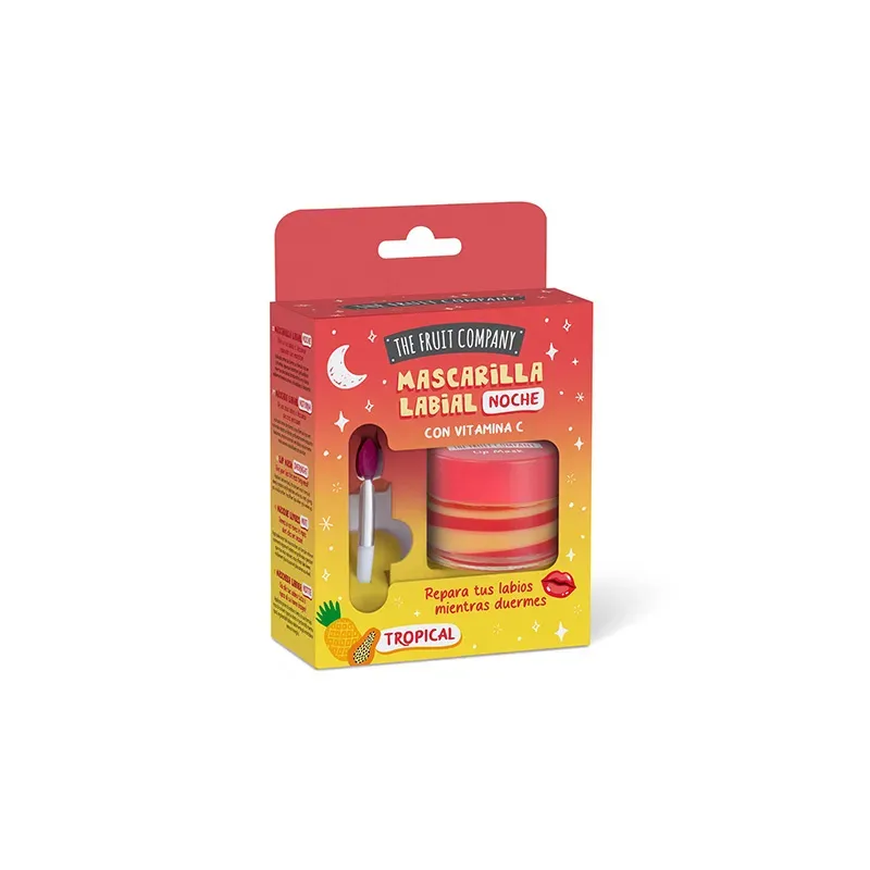 8436559719896THE FRUIT COMPANY Night Lip Mask with Vitamin C-Tropical (19902-1)_beautyfree.gr