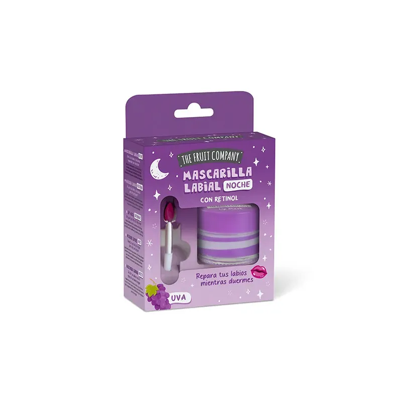 8436559719872THE FRUIT COMPANY Night Lip Mask with Retinol-Grape (19902-2)_beautyfree.gr