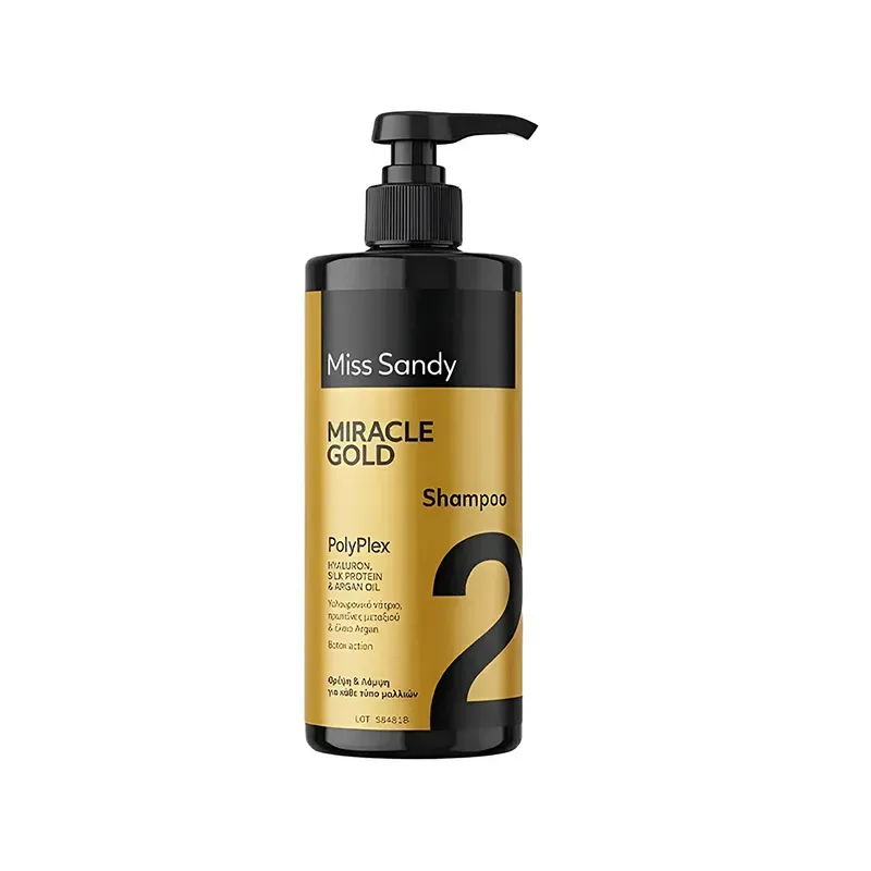 5203216794694MISS SANDY POLYPLEX Shampoo Miracle Gold 1000ml_beautyfree.gr
