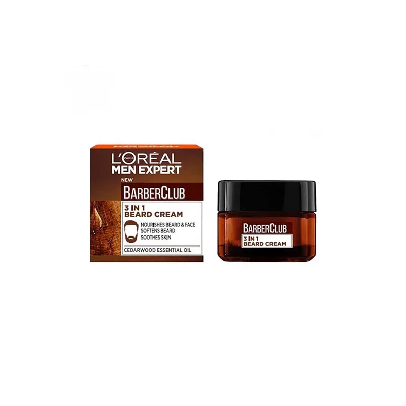 3600523816316L'Oreal Men Expert Barber Club Nourishing Beard Cream 3-in-1 50ml_beautyfree.gr
