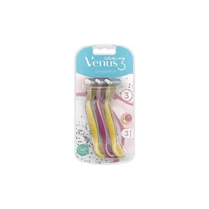 7702018615001GILLETTE Simply Venus Dragonfruit 3blades 3 ξυραφάκια_beautyfree.gr