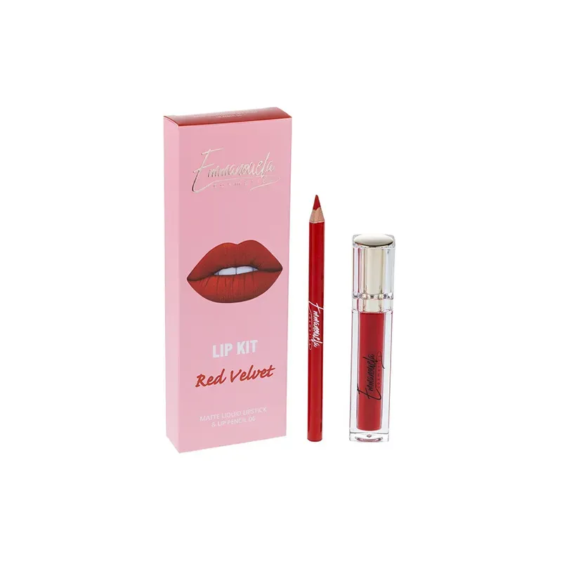 5214002949068EMMANOUELA COSMETICS Κουτί Lip Kit Red Velvet_beautyfree.gr
