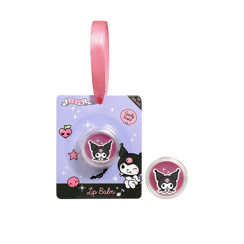 8411114098029AIRVAL Kuromi Lip Balm Candy Scent 4Gr Round_beautyfree.gr
