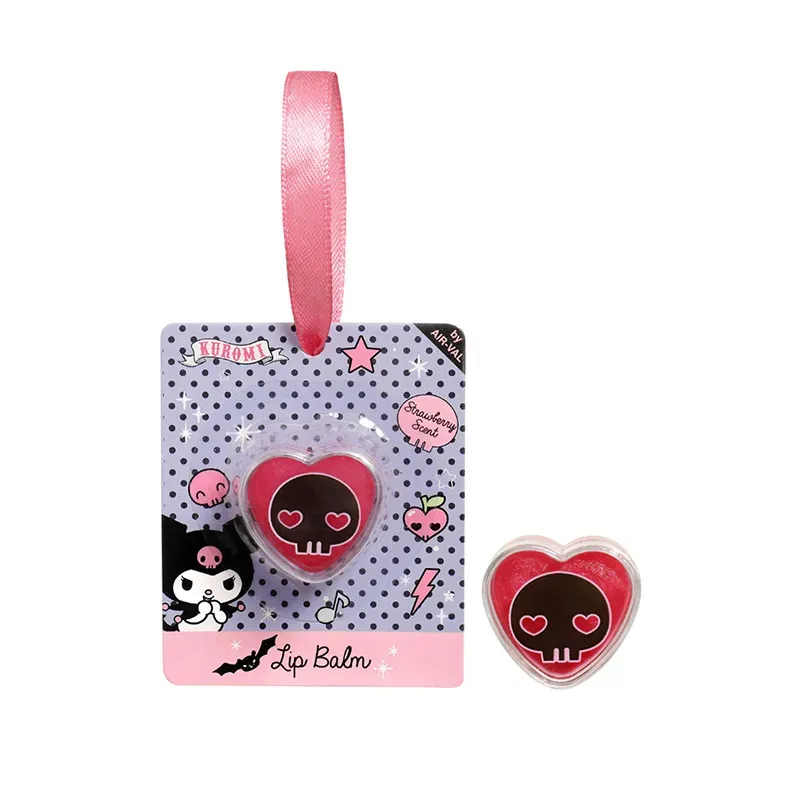 8411114098388AIRVAL Kuromi Lip Balm Strawberry Scent 4Gr Heart_beautyfree.gr 8411114098388AIRVAL Kuromi Lip Balm Strawberry Scent 4Gr Heart_beautyfree.gr