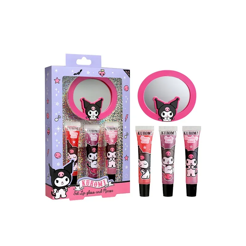 8411114098104AIRVAL Kuromi Lip Gloss 3Pcs 7,5ml & Mirror_beautyfree.gr 8411114098104AIRVAL Kuromi Lip Gloss 3Pcs 7,5ml & Mirror_beautyfree.gr