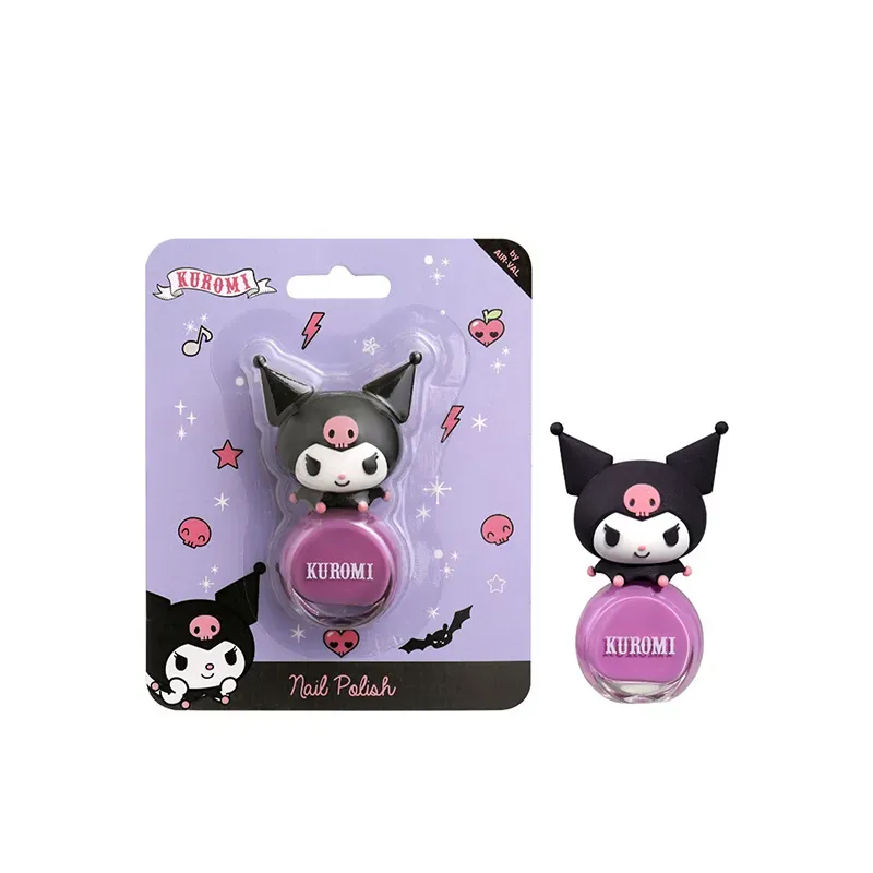 8411114098074AIRVAL Kuromi Nail Polish 3D Cap 8ml Purple_beautyfree.gr