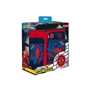 5205698822773SPIDERMAN Σετ Φαγητοδοxειο Pp 800ml & Παγουρι Αλουμινιου 500ml_beautyfree.gr