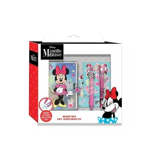 5205698563942MINNIE Ημερολογιο Με Κλειδαρια, Μαγικο Στυλο Και Αυτοκολλητα _beautyfree.gr