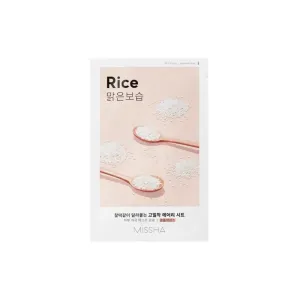 8809581454804MISSHA Airy Fit Sheet Mask - Rice 19Gr_beautyfree.gr