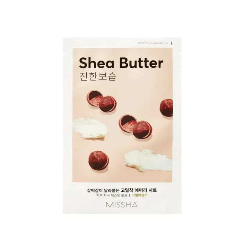 8809581454798MISSHA Airy Fit Sheet Mask - Shea Butter 19Gr_beautyfree.gr