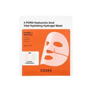 8800311120907COSRX 5 Pdrn Hyaluronic Acid Vital Hydrating Hydrogel Mask_beautyfree.gr